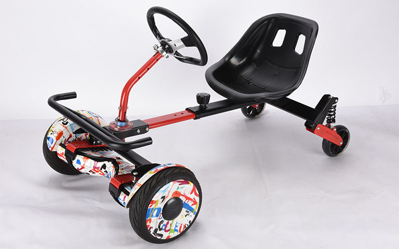 red new hoverkart car for all 10 inch hoverboard